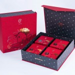 Set quà Trung thu Cá chép chơi trăng -  04 Bánh trung thu và 01 hộp Trà Việt