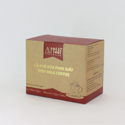 Cà phê sữa phin giấy tiện dụng Anni Coffee
