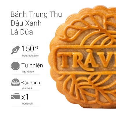Set quà Trung thu Cá chép chơi trăng -  02 Bánh trung thu và 01 hộp Trà Việt